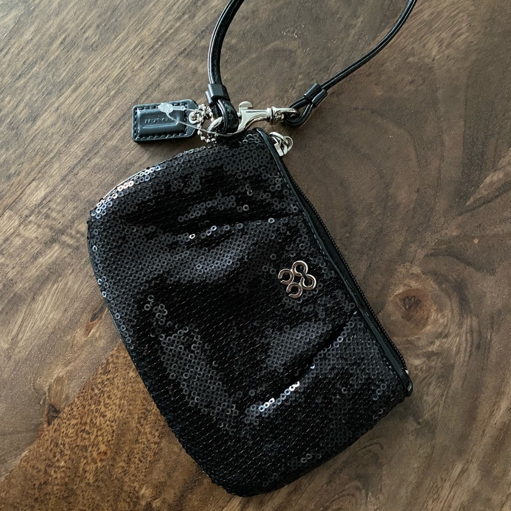Coach wristlet purse